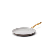 Nieprzywierająca ceramiczna patelnia do naleśników Zen Ø 26 cm - brązowo-złota