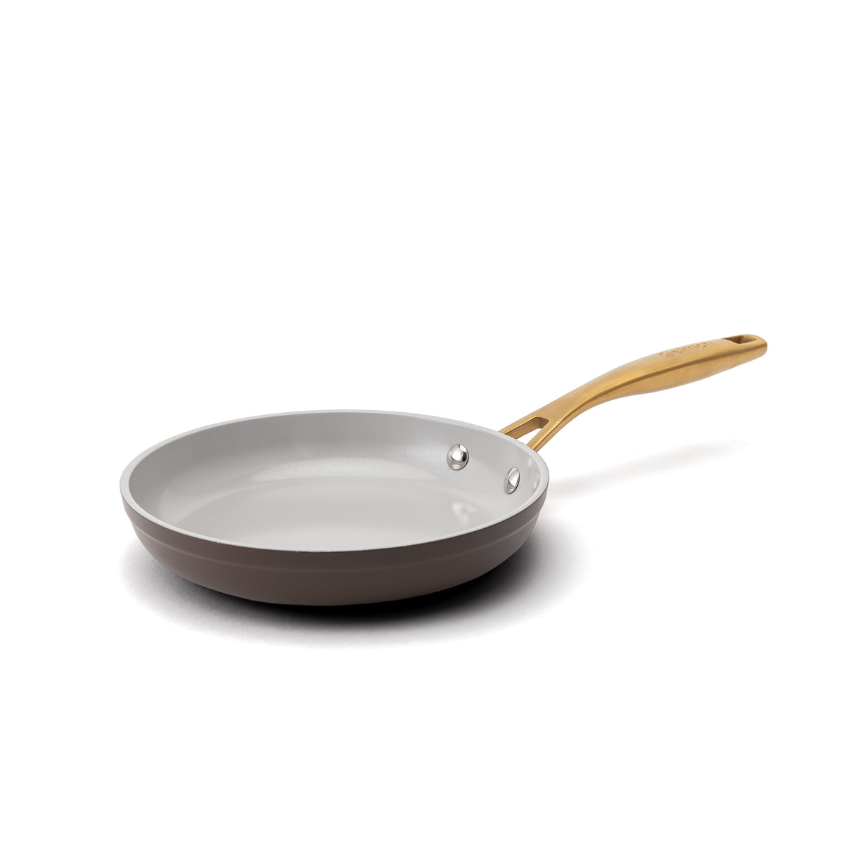 Nieprzywierająca patelnia ceramiczna Zen Ø 20 cm – brązowo-złota