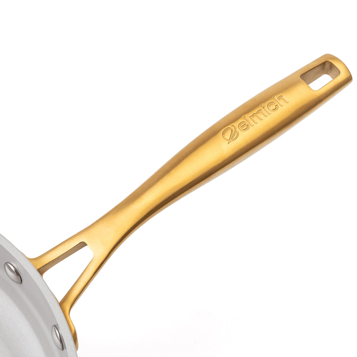 Nieprzywierająca patelnia ceramiczna Zen Ø 26 cm – kremowo-złota