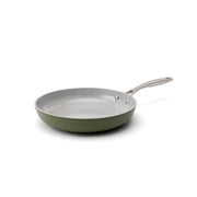 Nieprzywierająca patelnia ceramiczna Zen Ø 26 cm – oliwkowozielona
