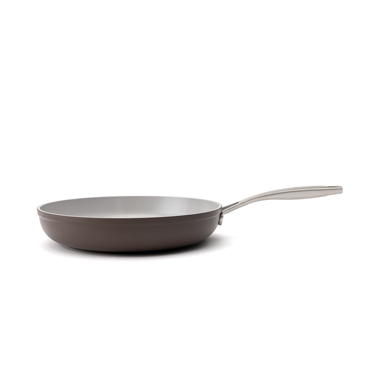 Patelnia ceramiczna Zen Ø 28 cm z powłoką nieprzywierającą – brązowa