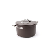Nieprzywierający garnek ceramiczny Zen Ø 20 cm – brązowy