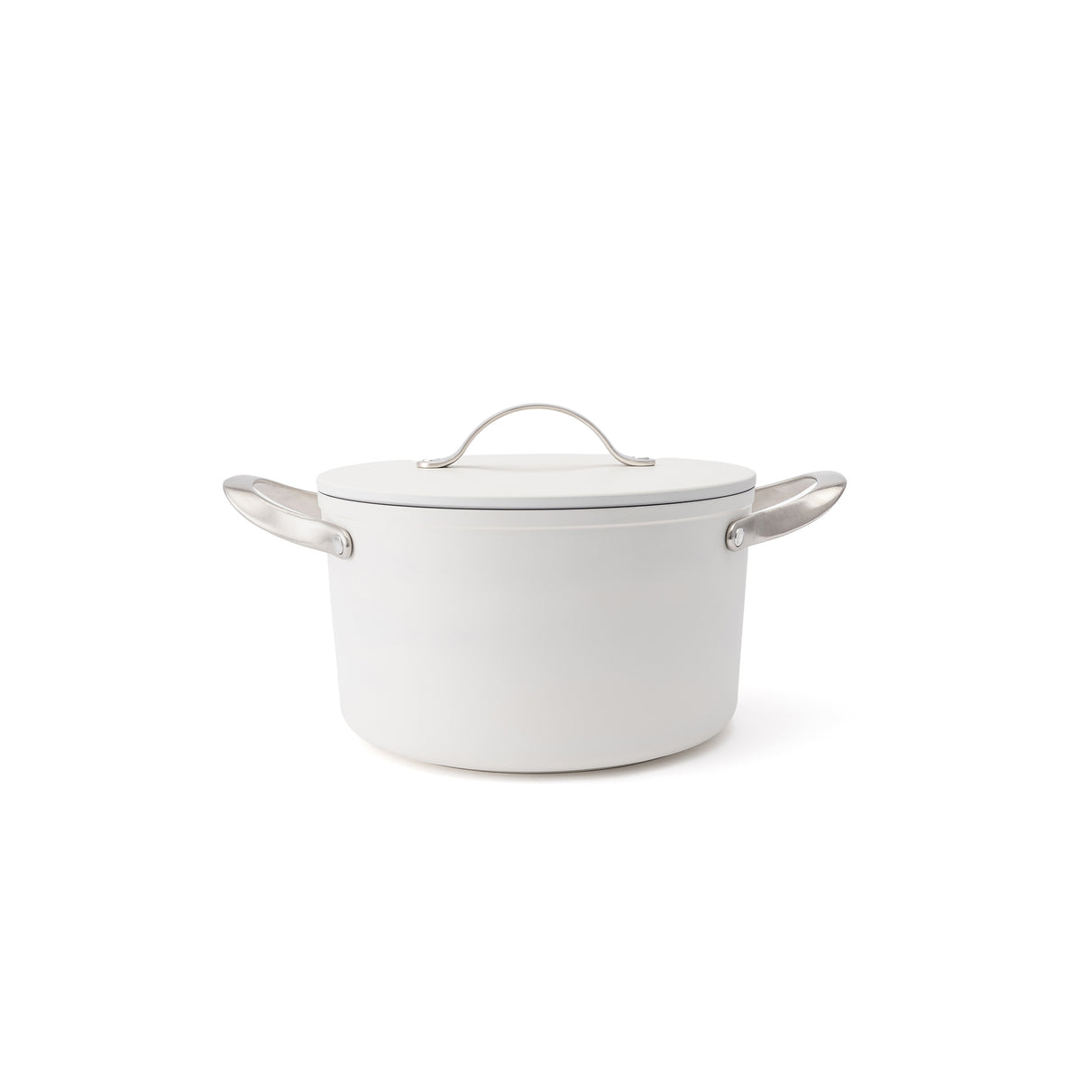 Nieprzywierający ceramiczny garnek Zen Ø 20 cm – kremowobiały