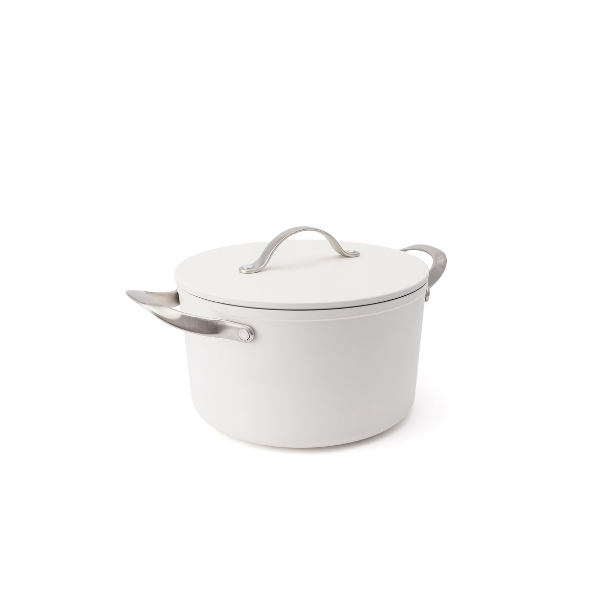 Nieprzywierający ceramiczny garnek Zen Ø 20 cm – kremowobiały