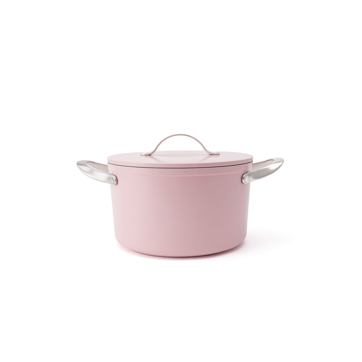 Nieprzywierający garnek ceramiczny Zen Ø 20 cm – różowy