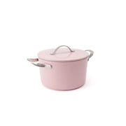 Nieprzywierający garnek ceramiczny Zen Ø 20 cm – różowy