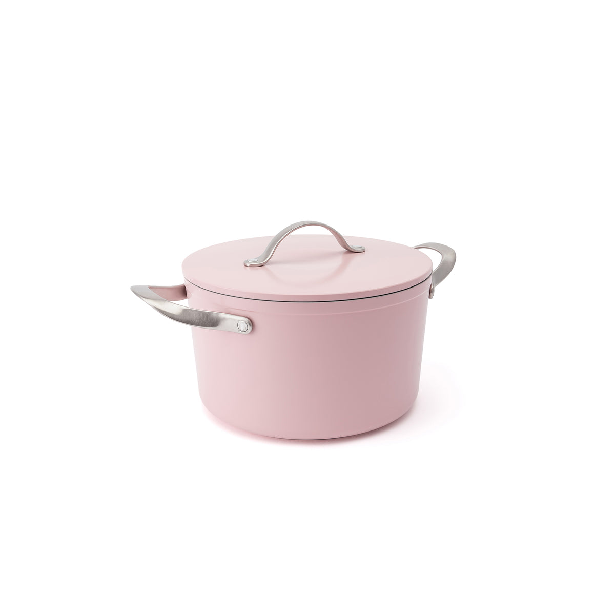 Nieprzywierający garnek ceramiczny Zen Ø 20 cm – różowy