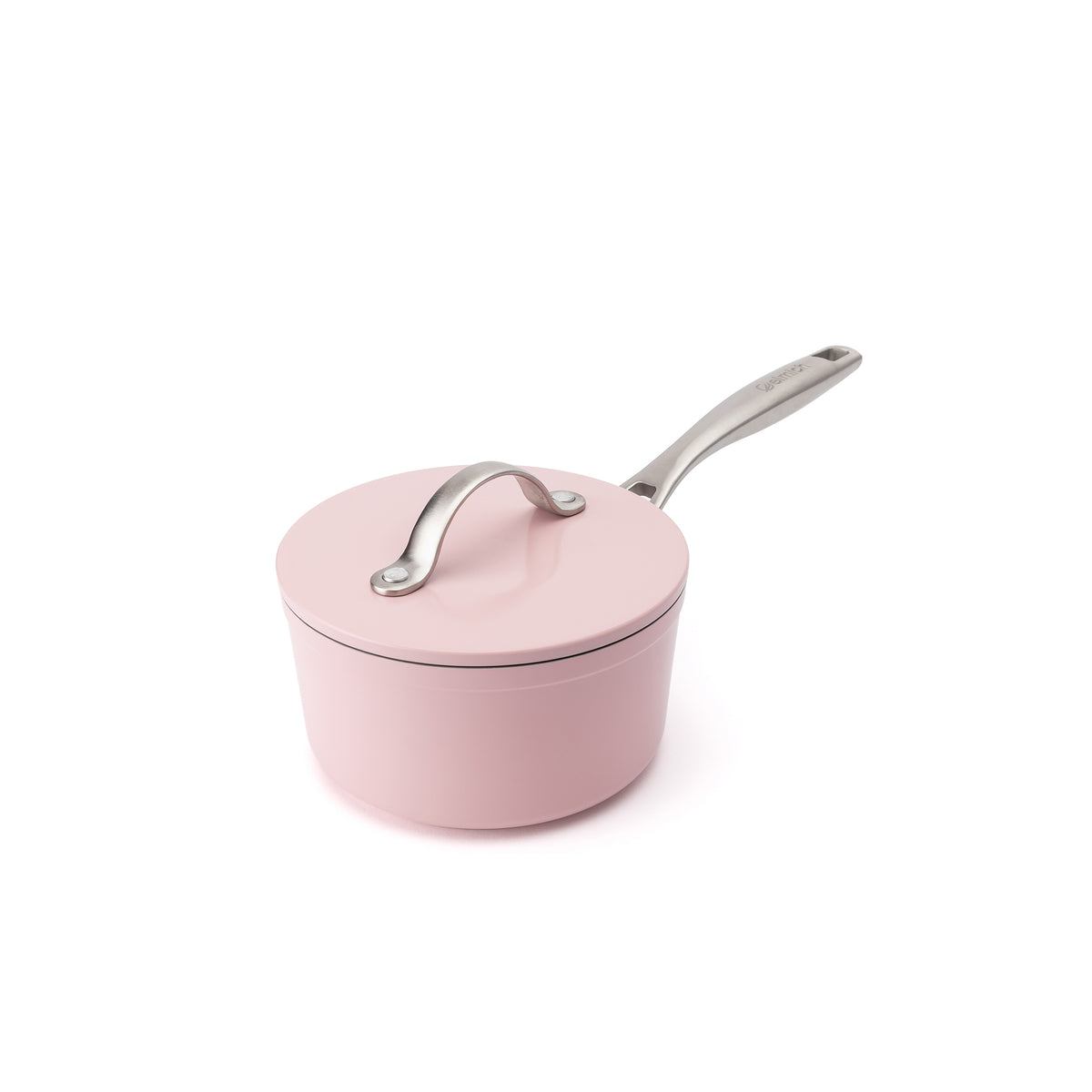 Nieprzywierający ceramiczny rondelek Zen Ø 16 cm - różowy