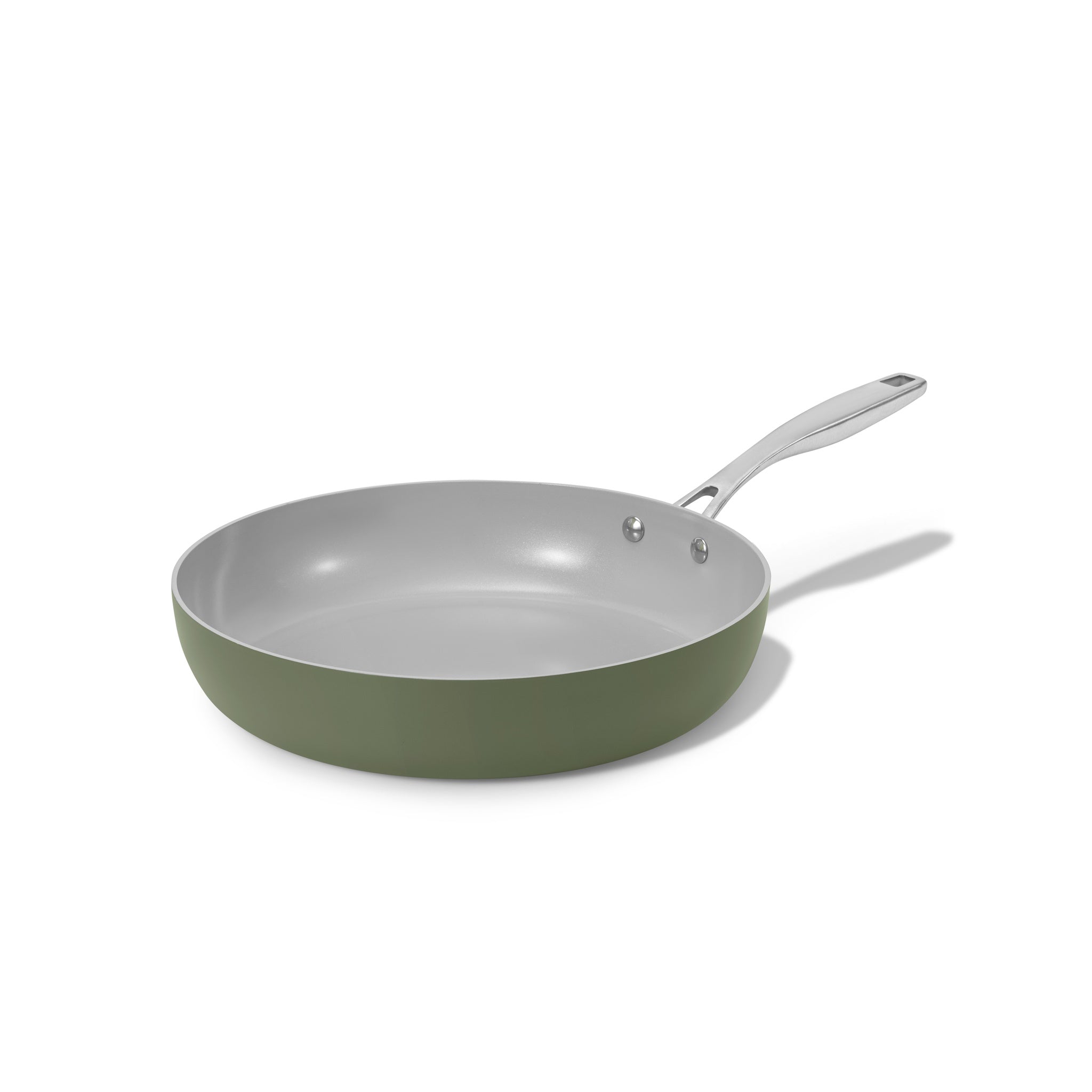 Nepřilnavá pánev Vital s keramickým povrchem Ø 26 cm olivově zelená 26 cm / Olivově zelená