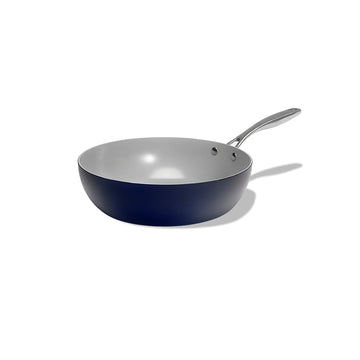 Wok pánev Vital s nepřilnavým keramickým povrchem Ø 26 cm tmavě modrá 26 cm / Tmavě modrá