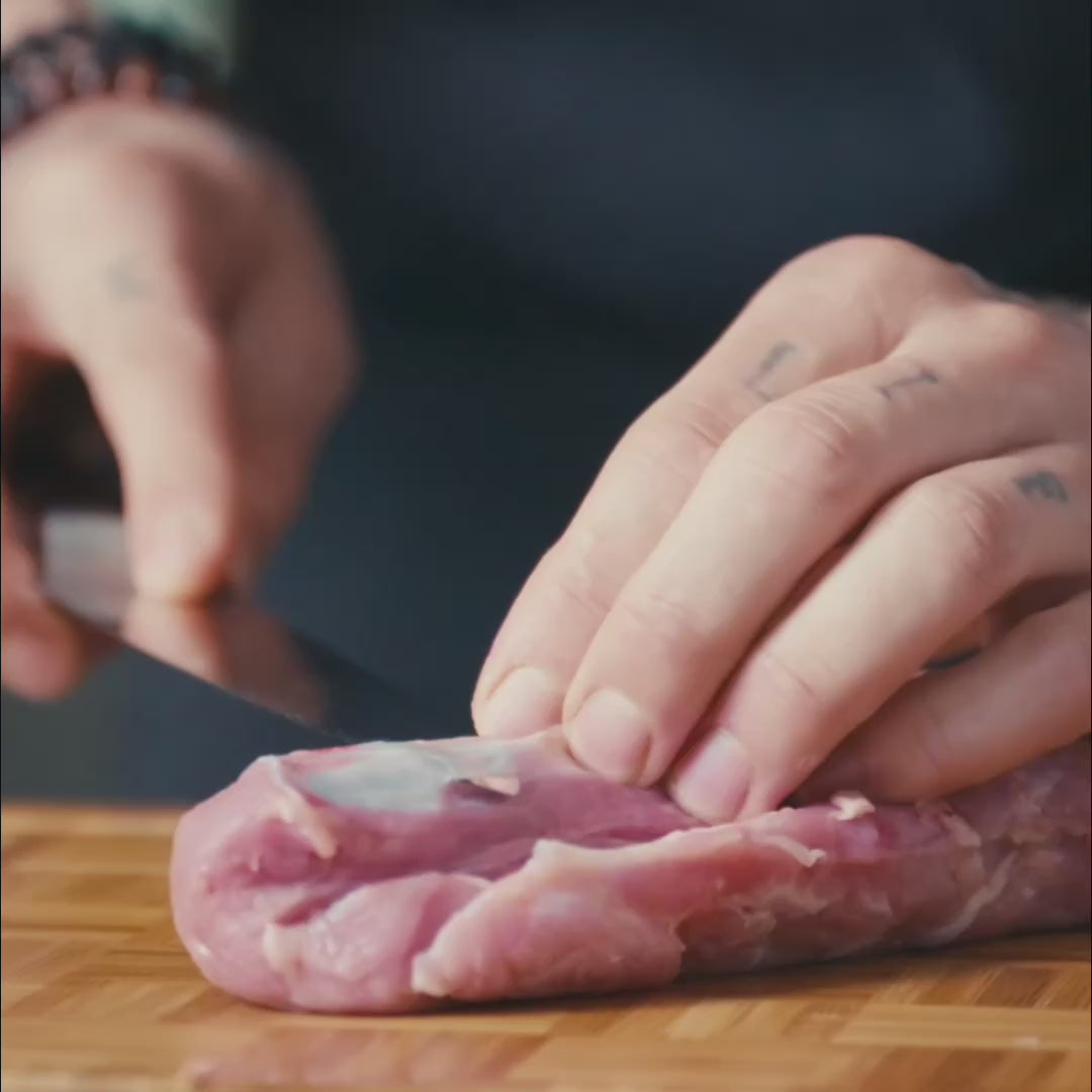 Wczytaj wideo: Uniwersalny nóż ze stali niemieckiej 13 cm