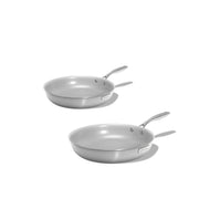 Sada pánví 2ks z třívrstvé nerezové oceli s keramickým povrchem 24 cm + 28 cm - Pánve