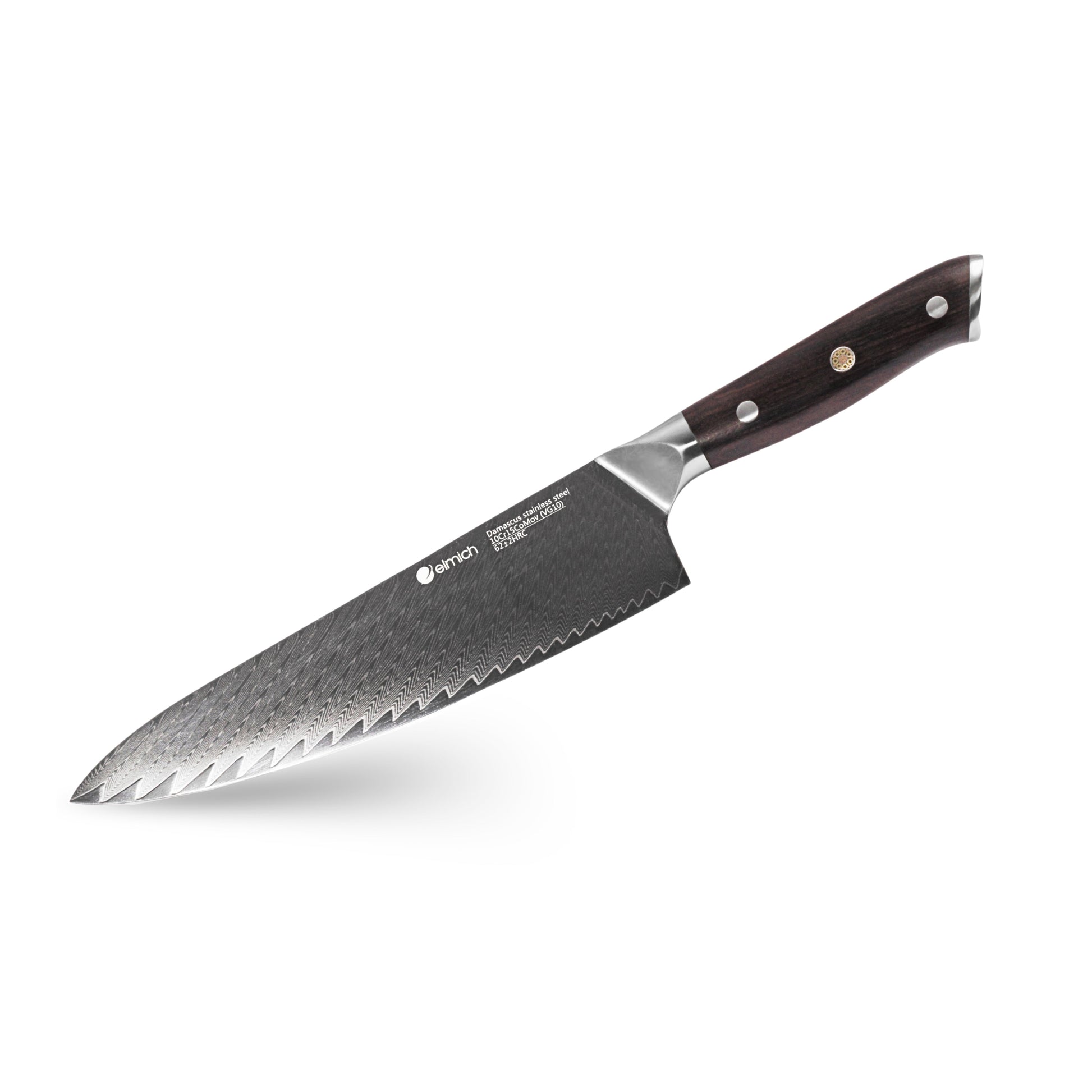 Šéfkuchařský nůž z damaškové oceli 18 cm - Nože
