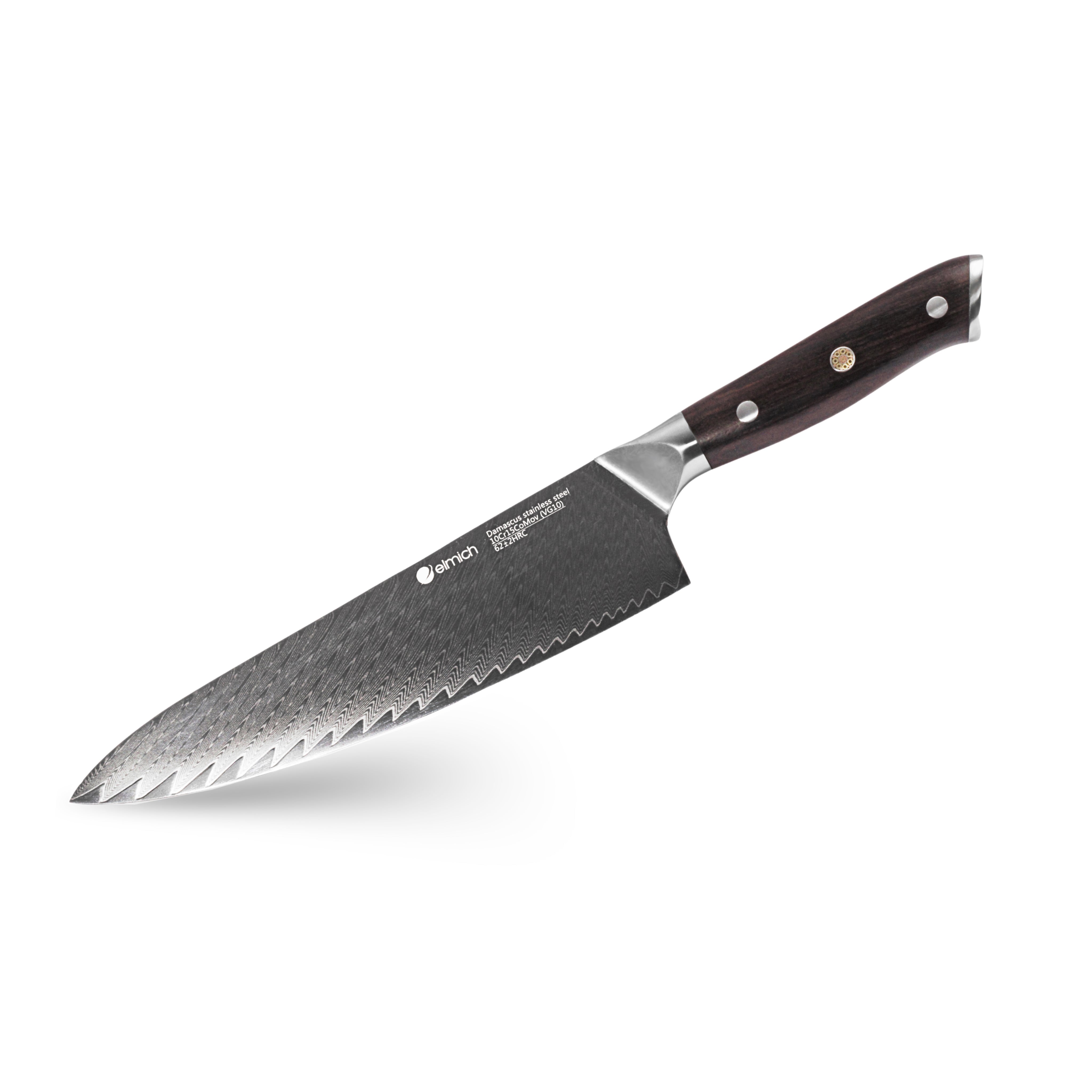 Šéfkuchařský nůž z damaškové oceli 18 cm - Nože